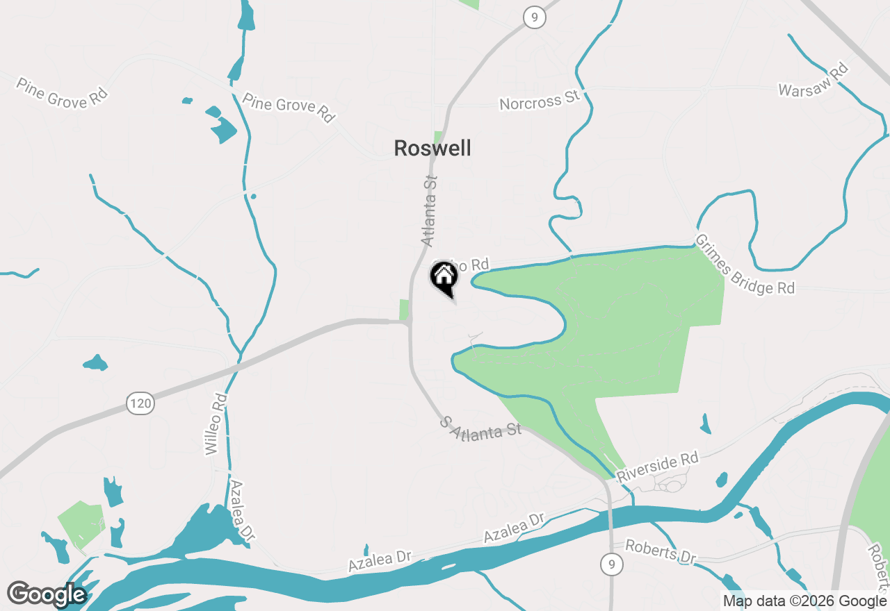 Map of 65 Sloan Street #4, Roswell, GA 30075