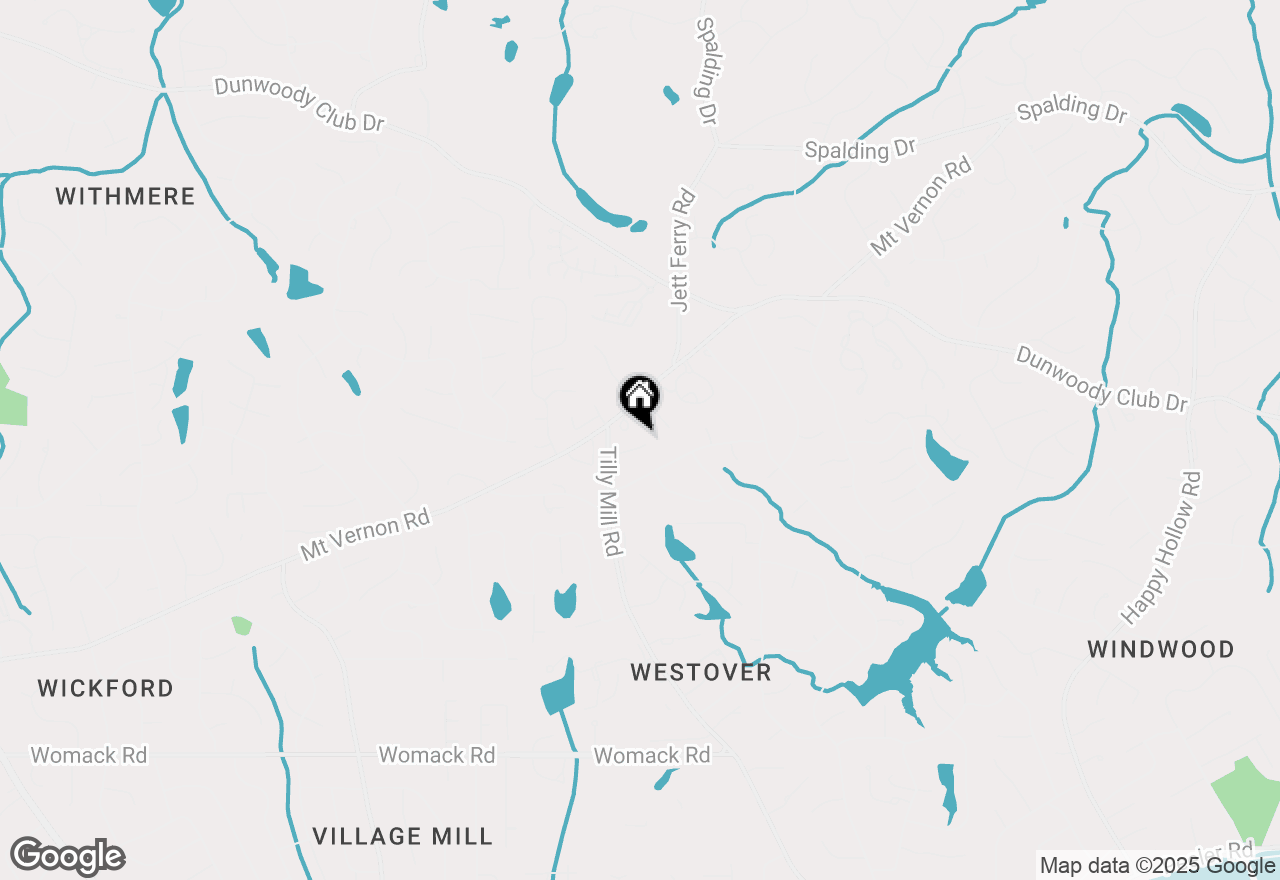Map of 2046 Beaumont Lane, Dunwoody, GA 30338