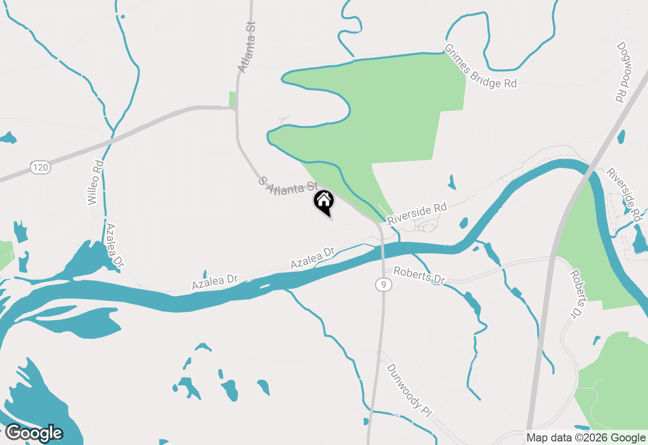 Map of 325 Warm Springs Circle #325, Roswell, GA 30075