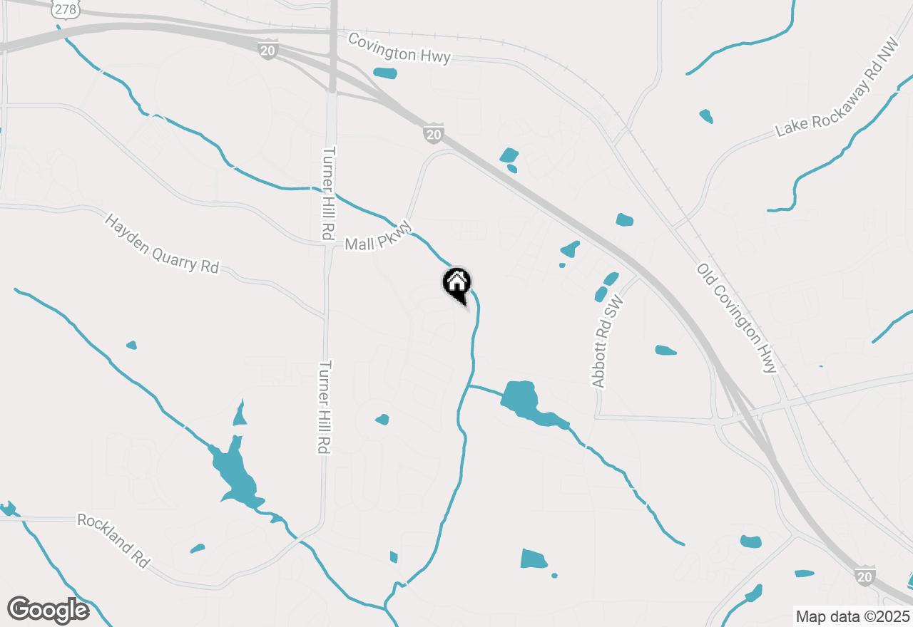 Map of 3238 Spicy Cedar Lane, Lithonia, GA 30038