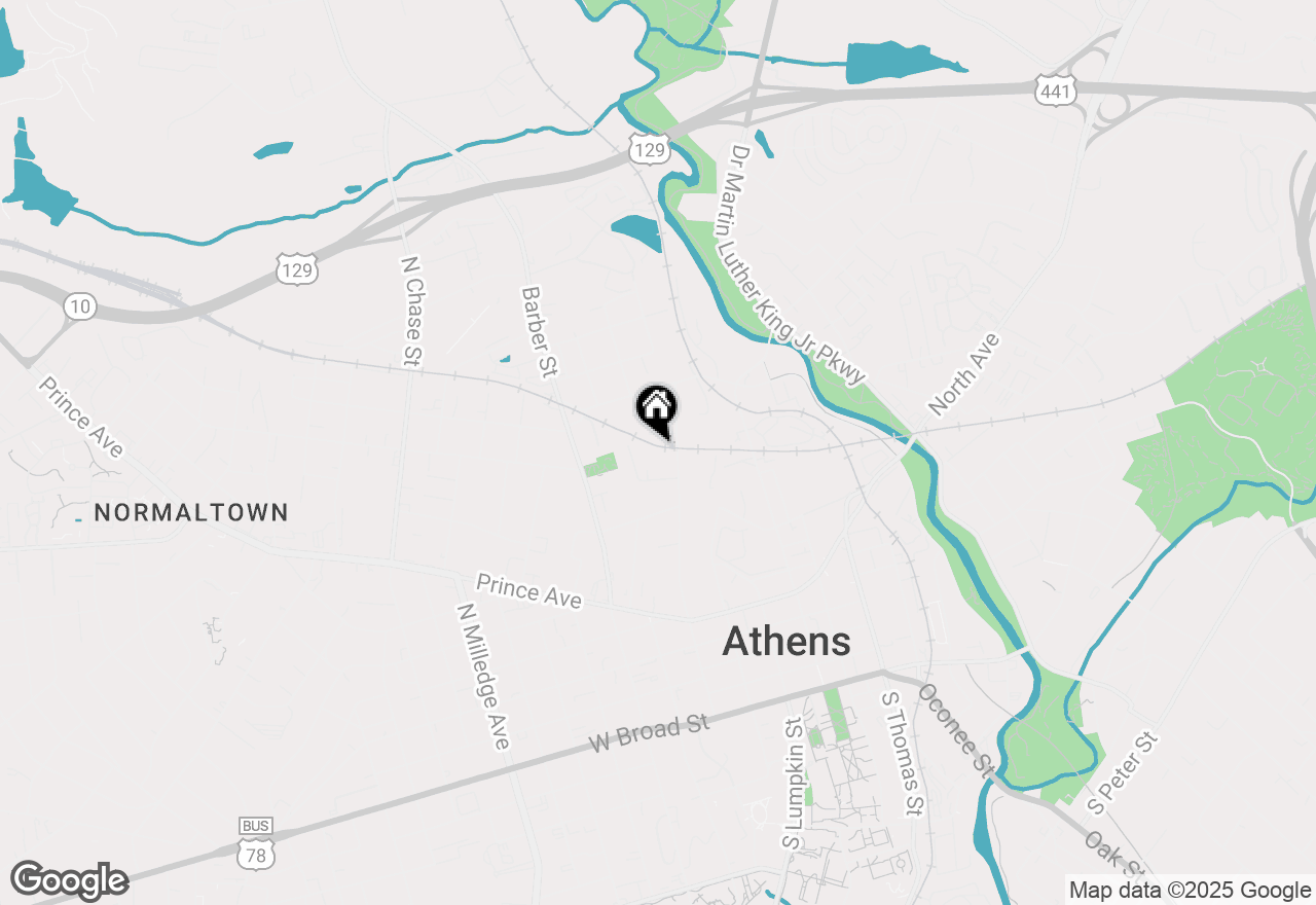 Map of 675 Pulaski Street #130, Athens, GA 30601