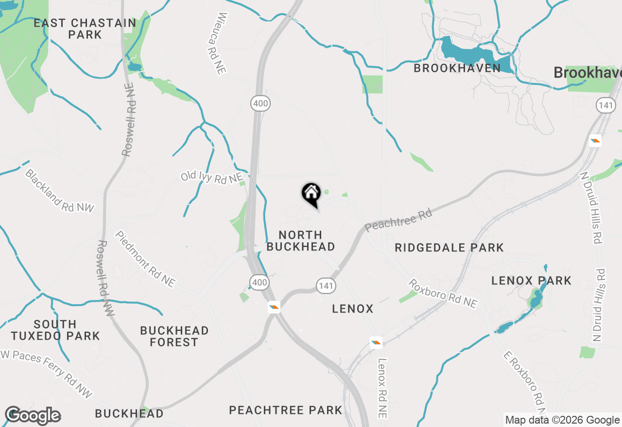 Map of 700 Park Regency Place Ne #501, Atlanta, GA 30326