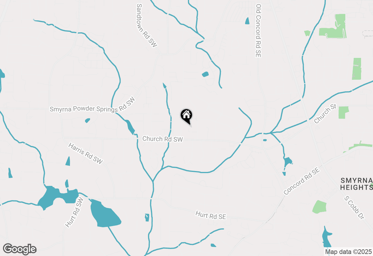 Map of 3061 Norton Court Se, Smyrna, GA 30082