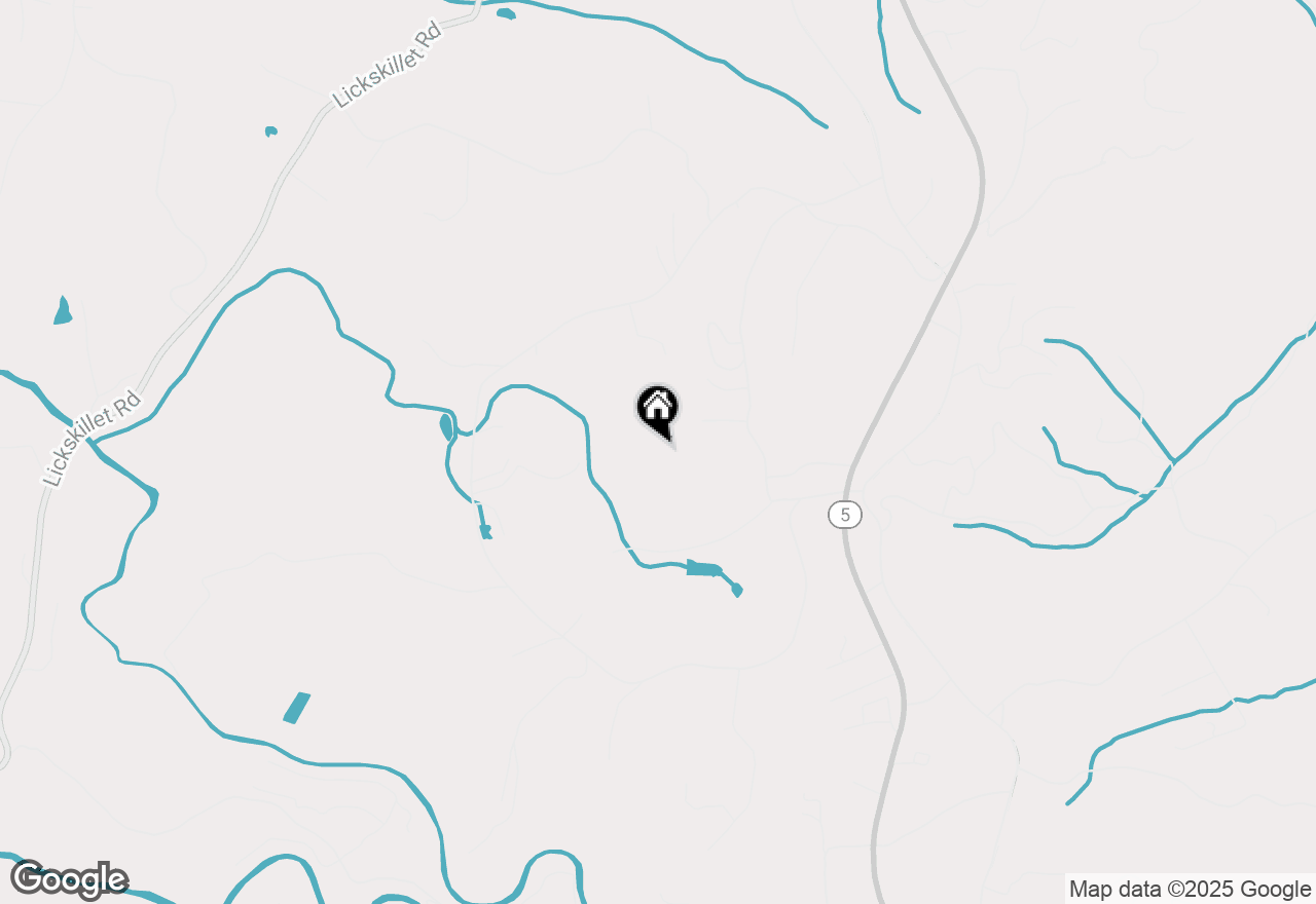 Map of 254 Nicholson Road, Blue Ridge, GA 30513