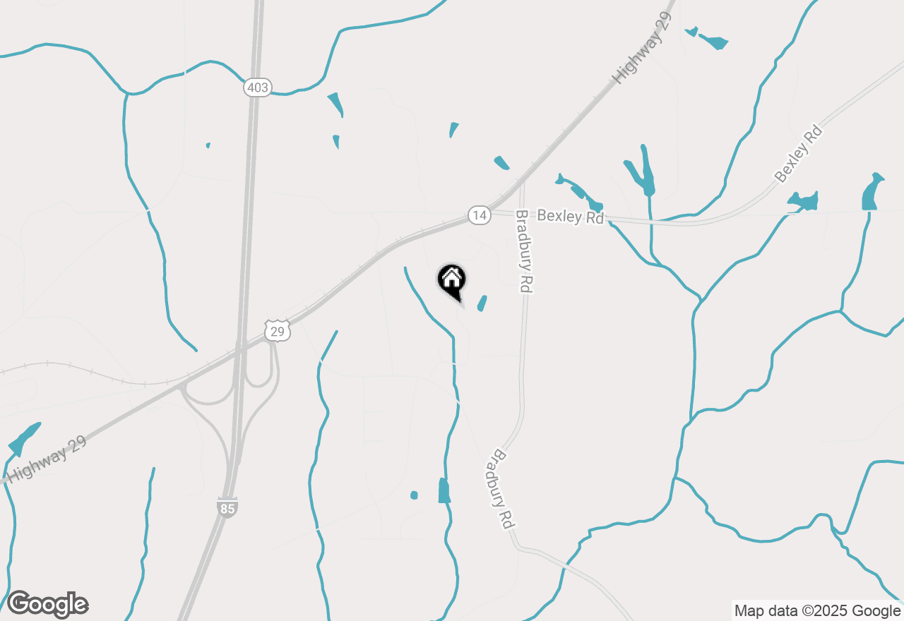 Map of 128 Meadowbrook Lane, Grantville, GA 30220