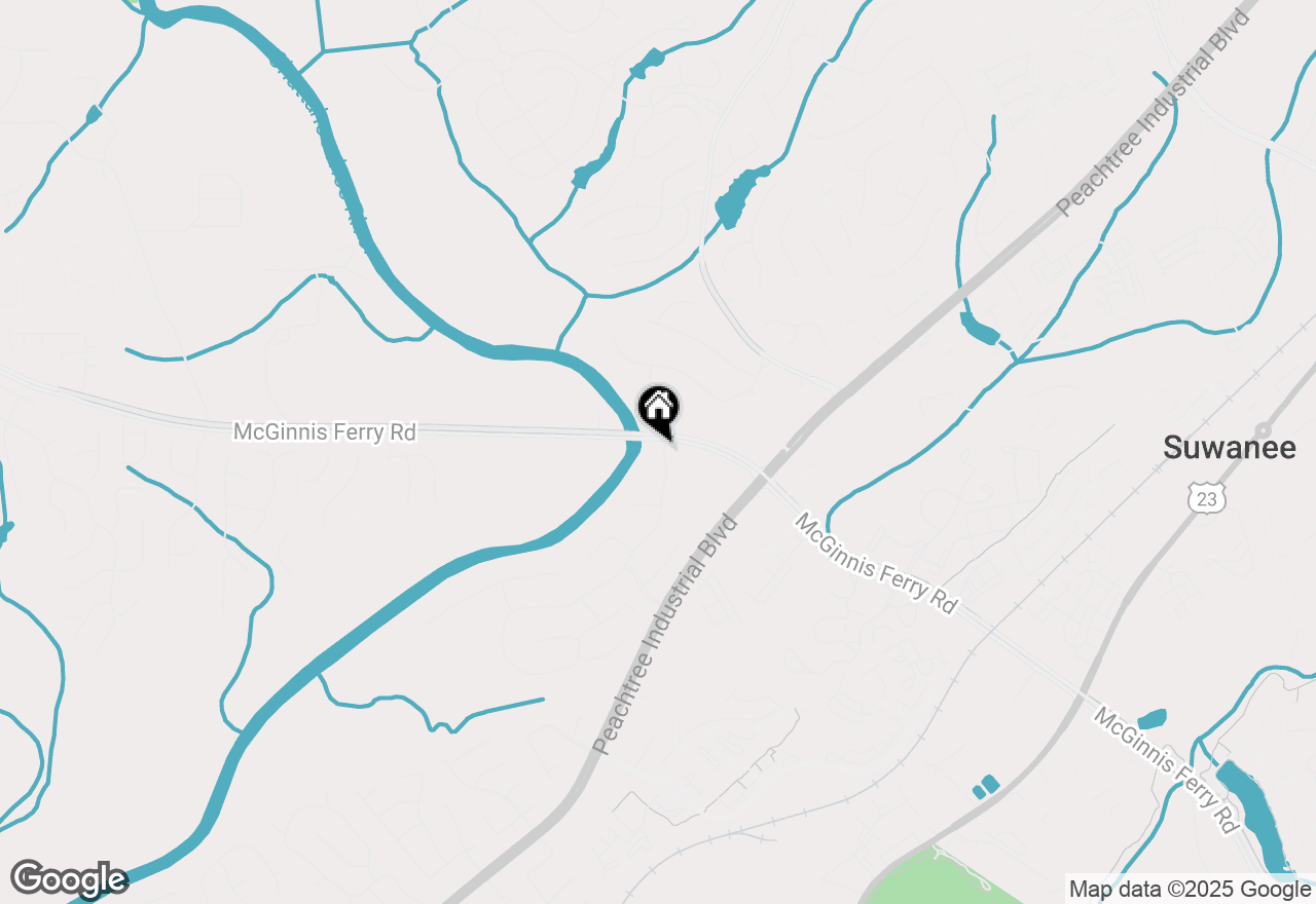 Map of 1900 Chattahoochee Run Drive, Suwanee, GA 30024