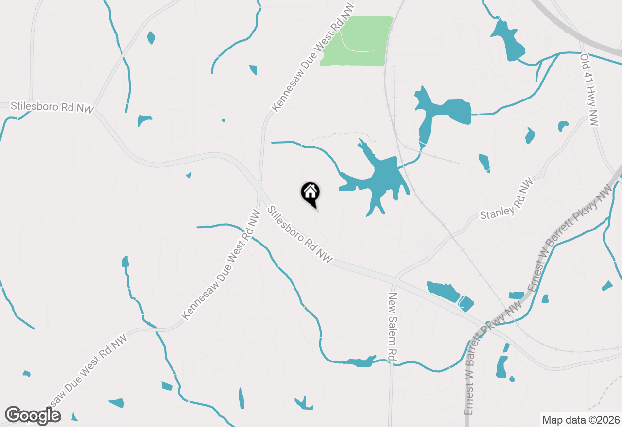 Map of 2223 Tayside Crossing Nw, Kennesaw, GA 30152