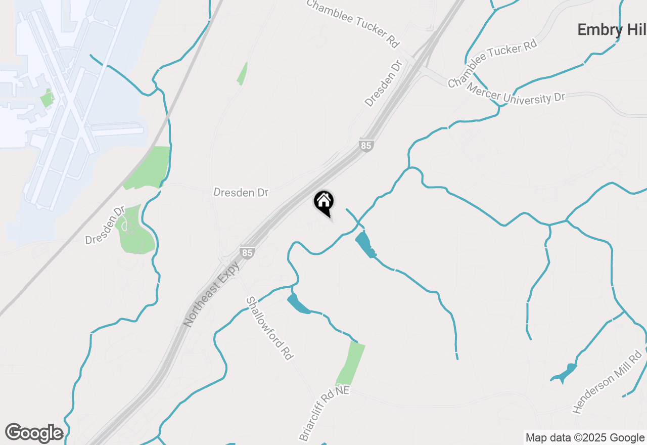 Map of 3089 Colonial Way #A, Atlanta, GA 30341