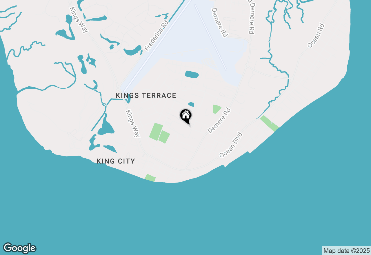 Map of 620 N Harbour Oaks Drive #620, St Simons Island, GA 31522