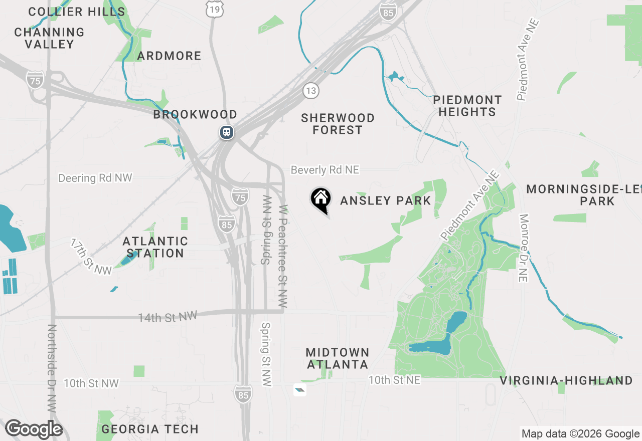 Map of 75 17th Street Ne #7, Atlanta, GA 30309