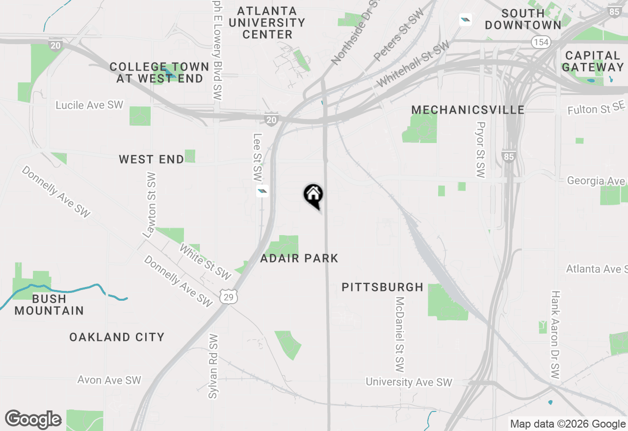 Map of 656 Shelton Avenue Sw, Atlanta, GA 30310