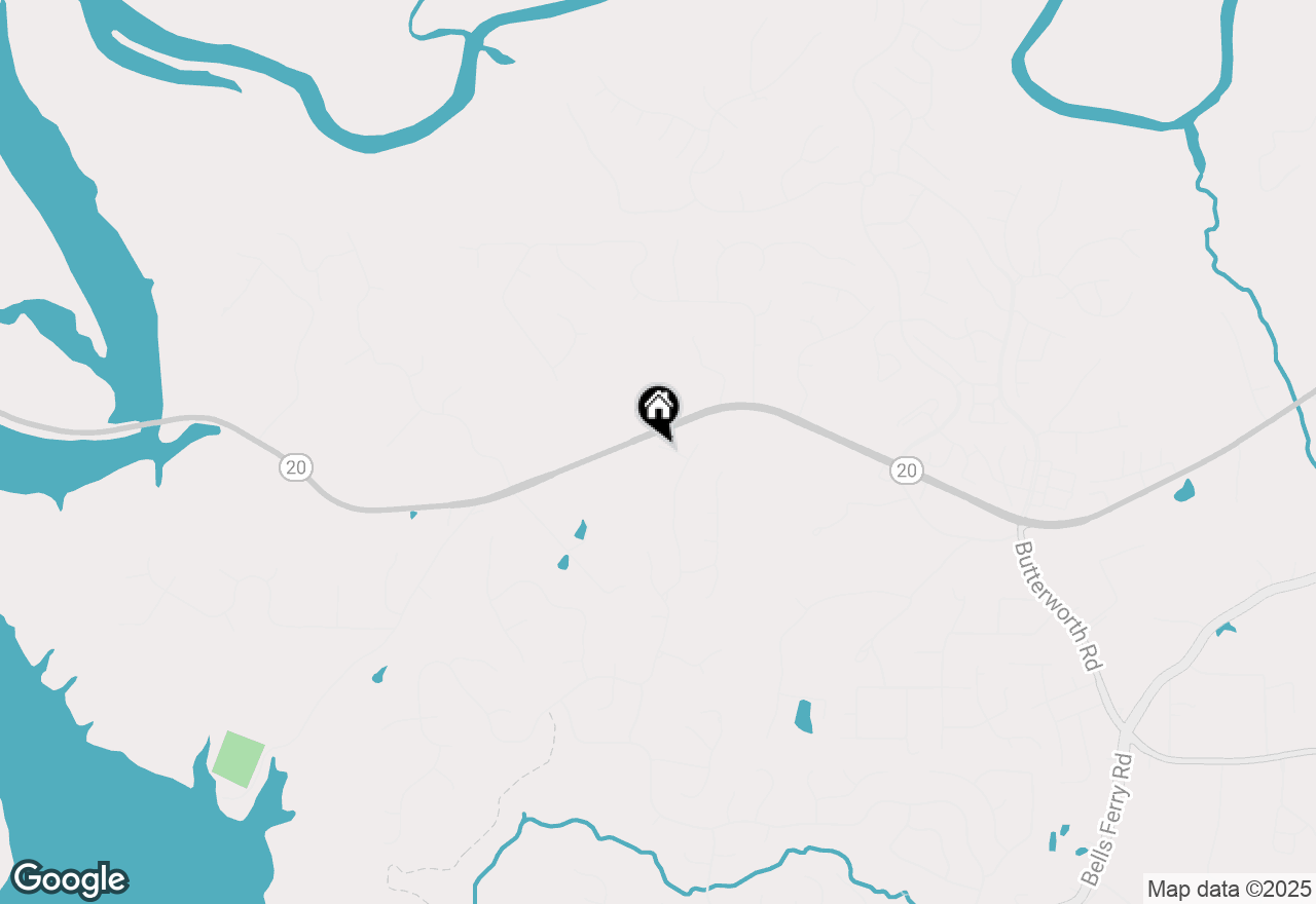 Map of 907 Fox Croft Place, Canton, GA 30114