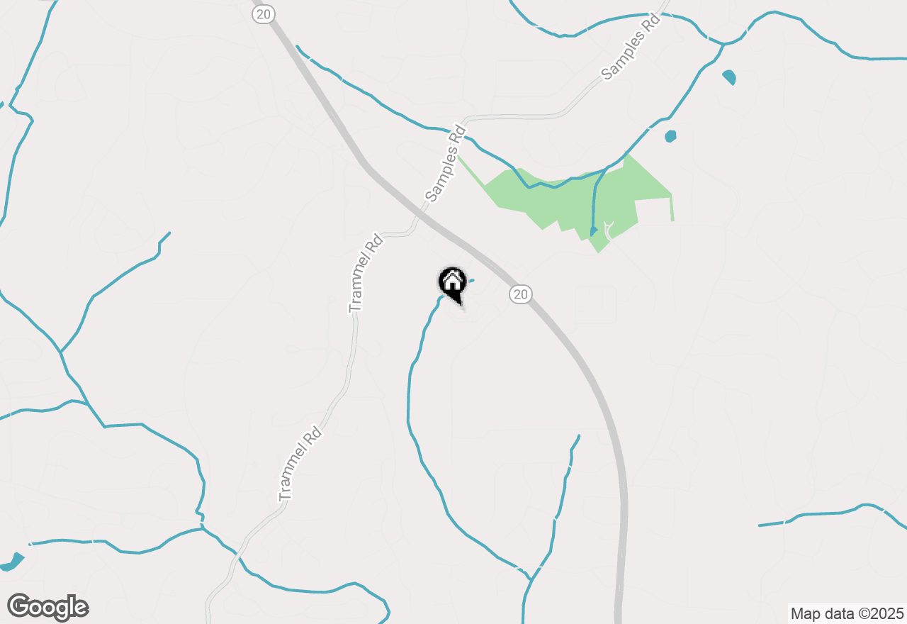 Map of 2080 One White Oak Lane #5407, Cumming, GA 30041