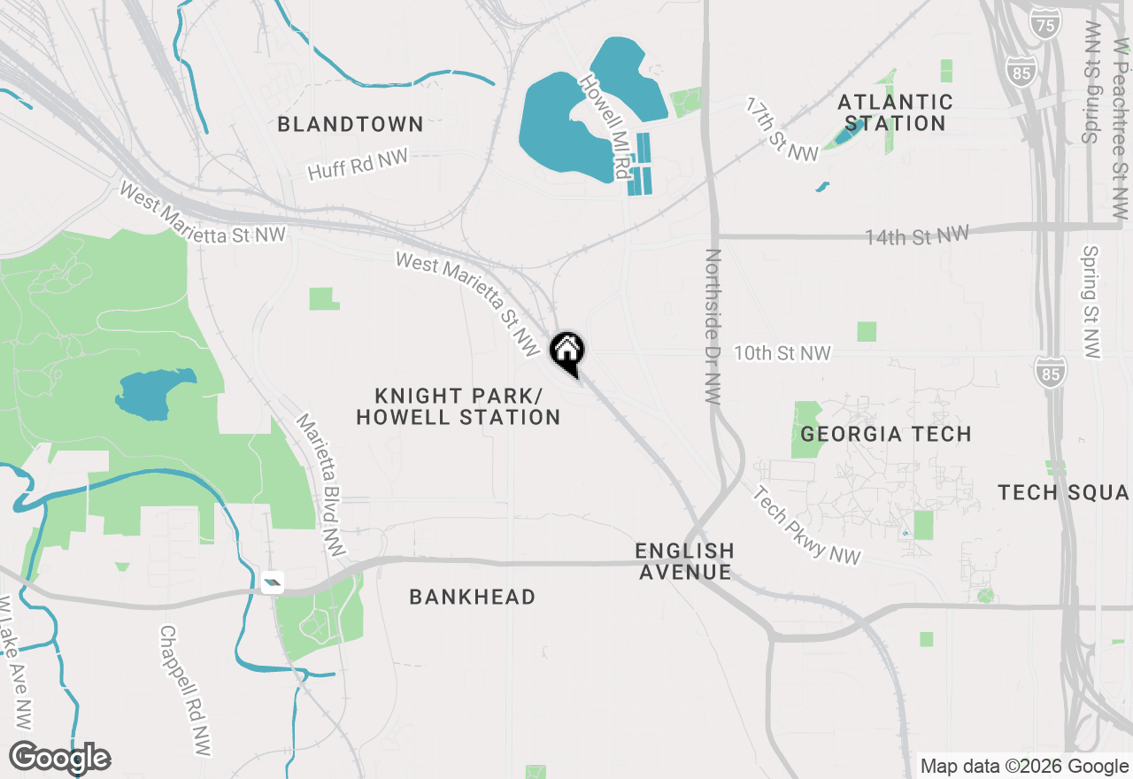 Map of 788 W Marietta Street Nw #1806, Atlanta, GA 30318