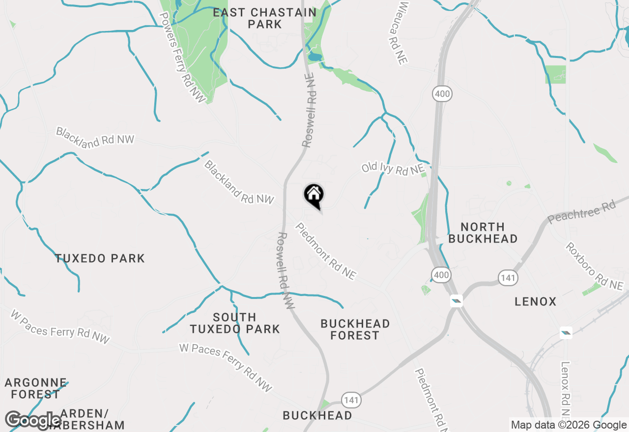Map of 3655 Habersham Road #A320, Atlanta, GA 30305