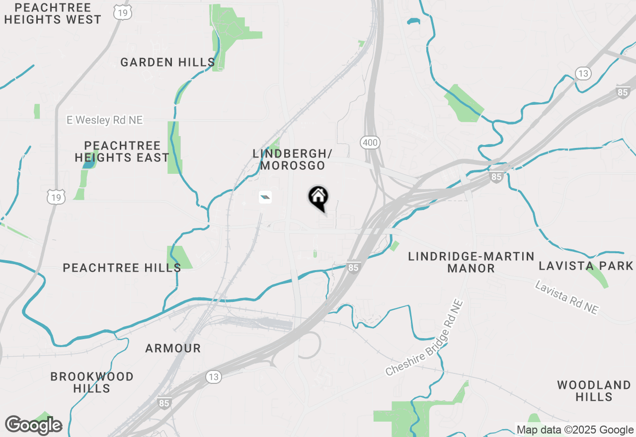 Map of 561 Broadview Place Ne, Atlanta, GA 30324