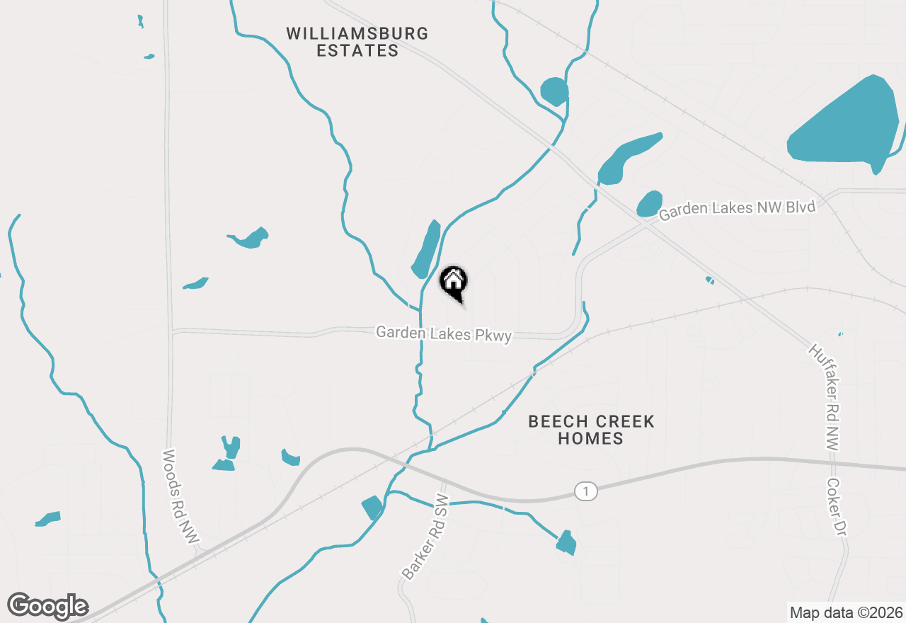 Map of 227 Rollingwood Circle Nw, Rome, GA 30165