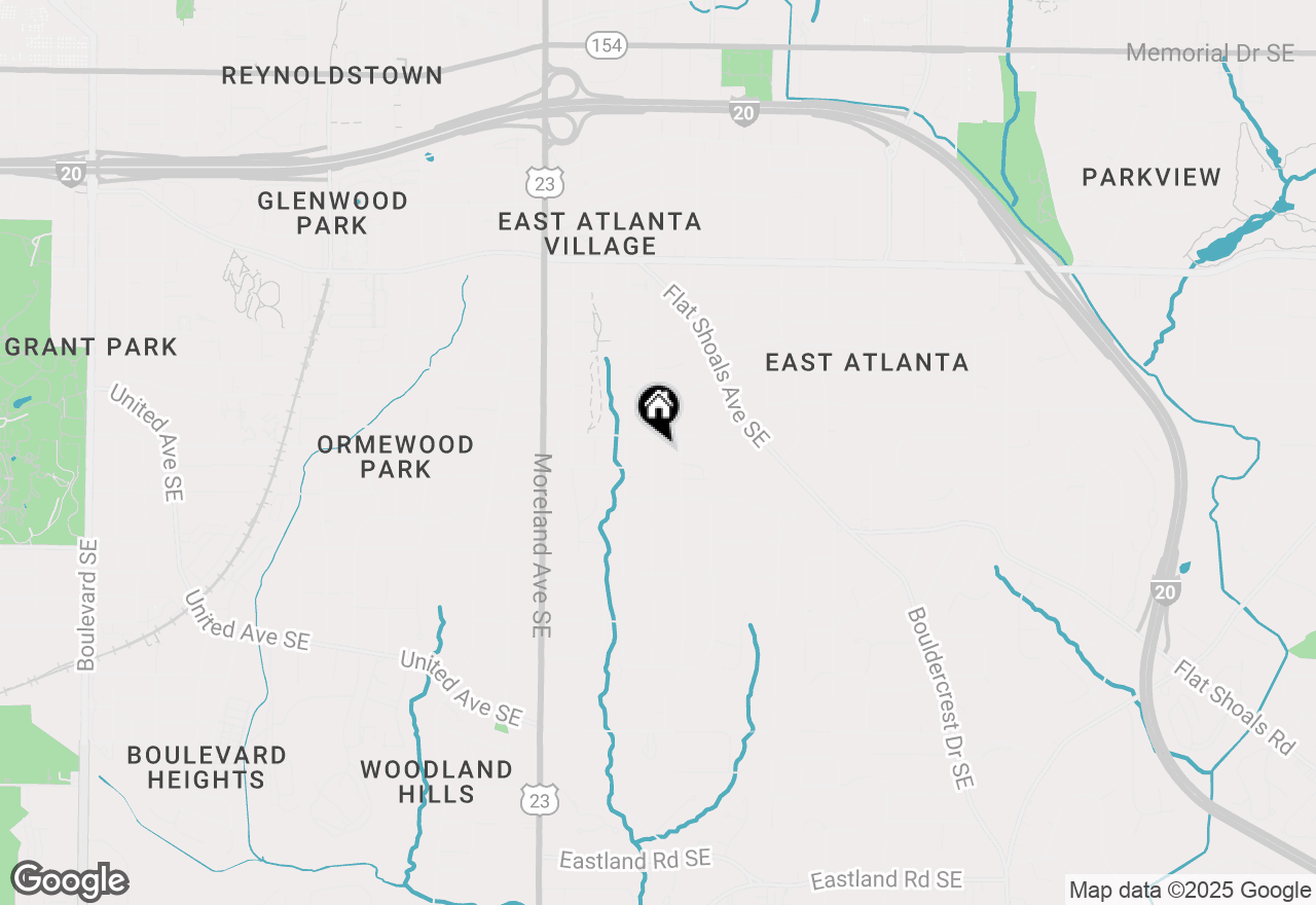 Map of 764 Stokeswood Avenue Se, Atlanta, GA 30316