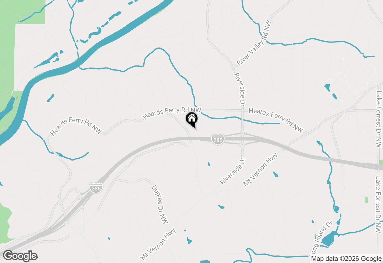 Map of 820 Wesley Oak Road, Sandy Springs, GA 30328