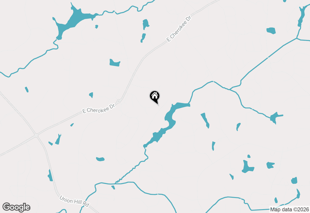 Map of 134 Little Shoals Drive, Canton, GA 30115