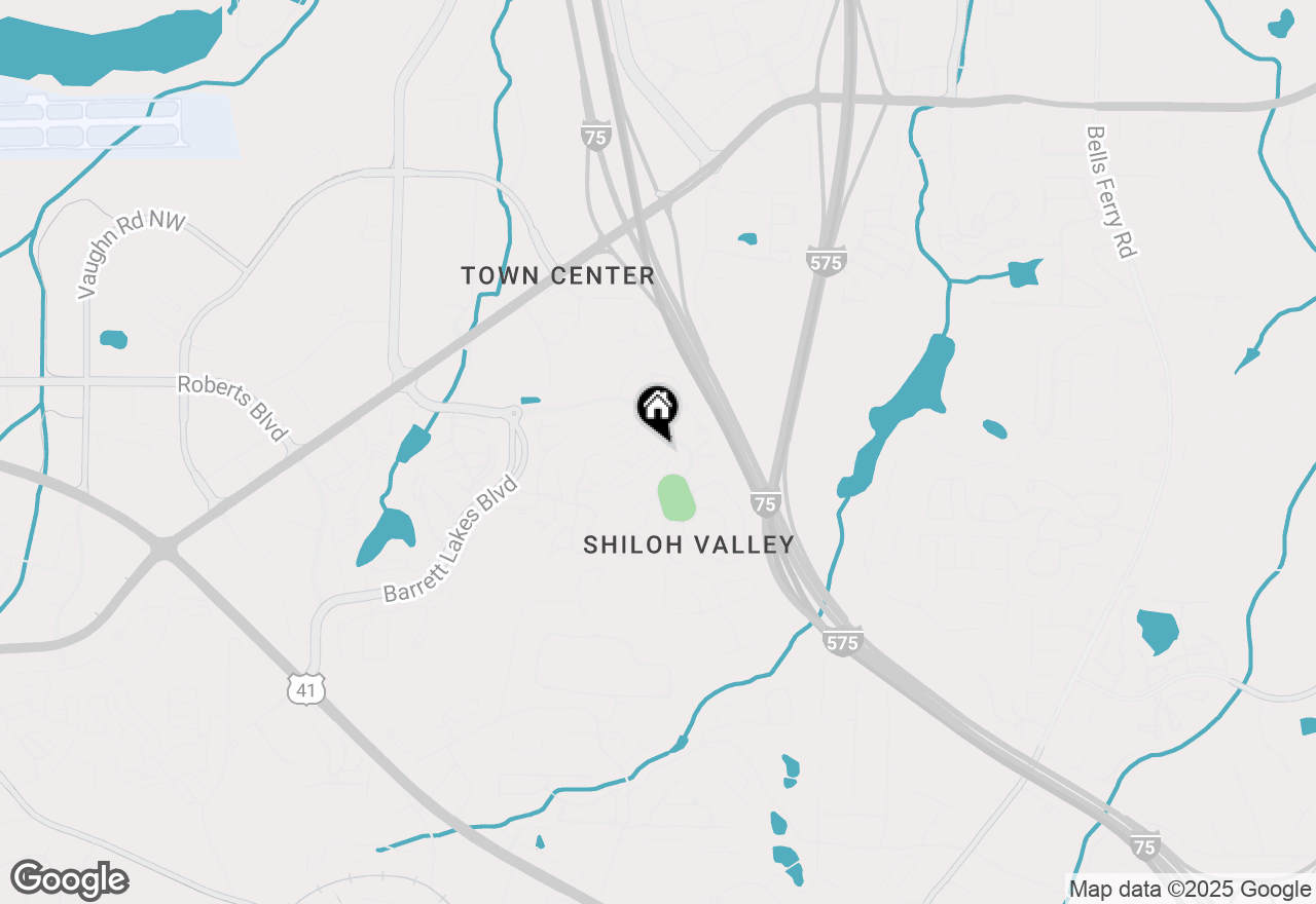 Map of 2036 Hoods Fort Circle Nw #18, Kennesaw, GA 30144