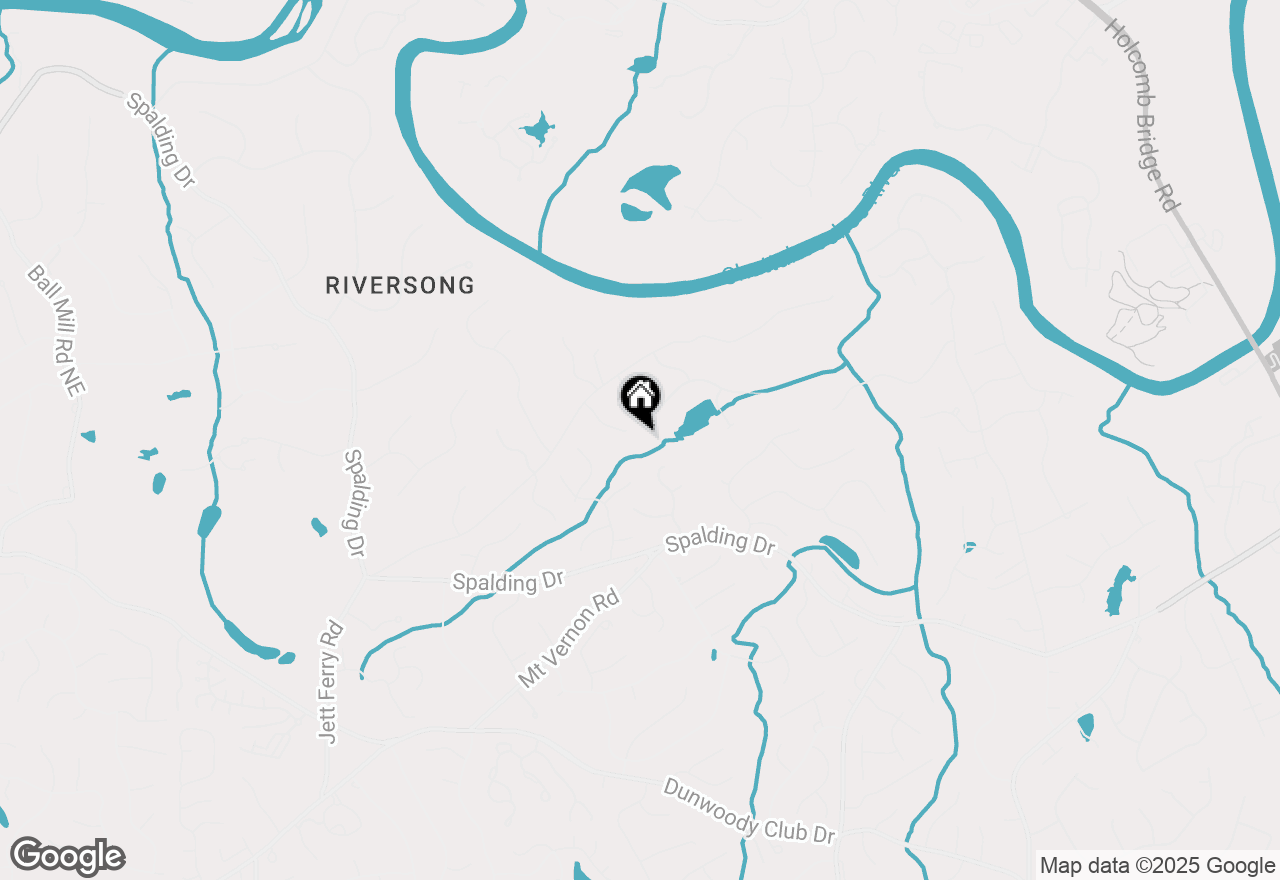 Map of 850 Jett Ferry Manor, Atlanta, GA 30350