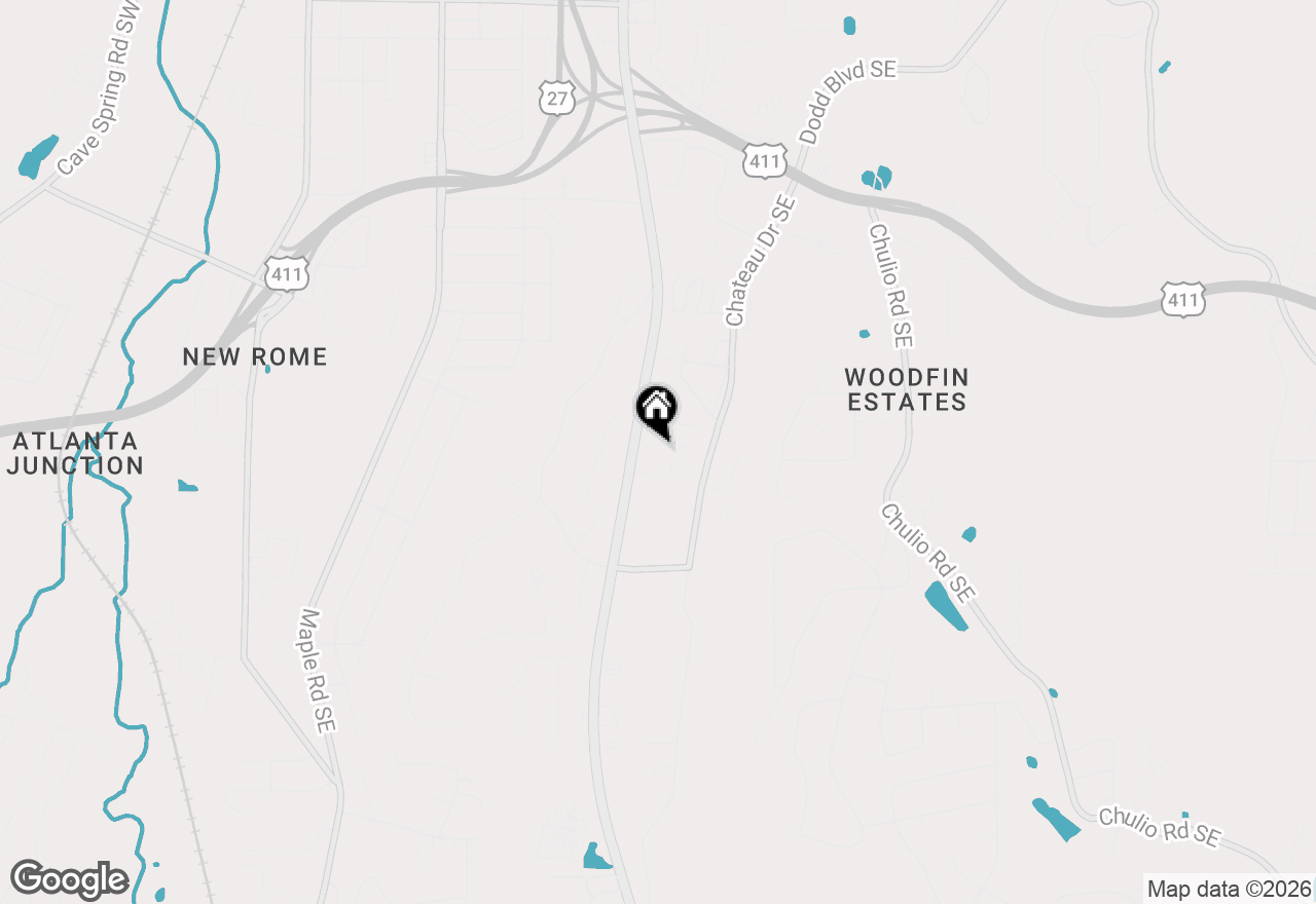 Map of 3 Belmont Court Se, Rome, GA 30161