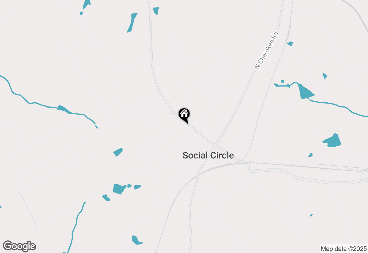 Map of 357 W Hightower Trail, Social Circle, GA 30025