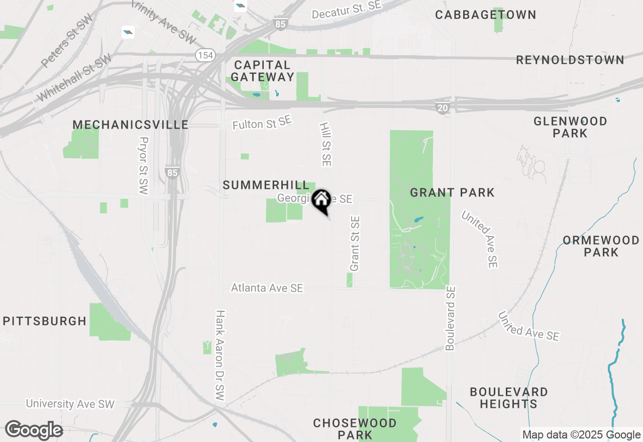 Map of 715 Woodson Street Se, Atlanta, GA 30315