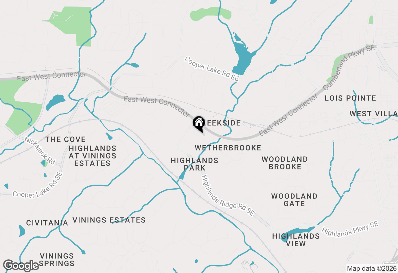Map of 214 Highlands Ridge Place #3, Smyrna, GA 30082