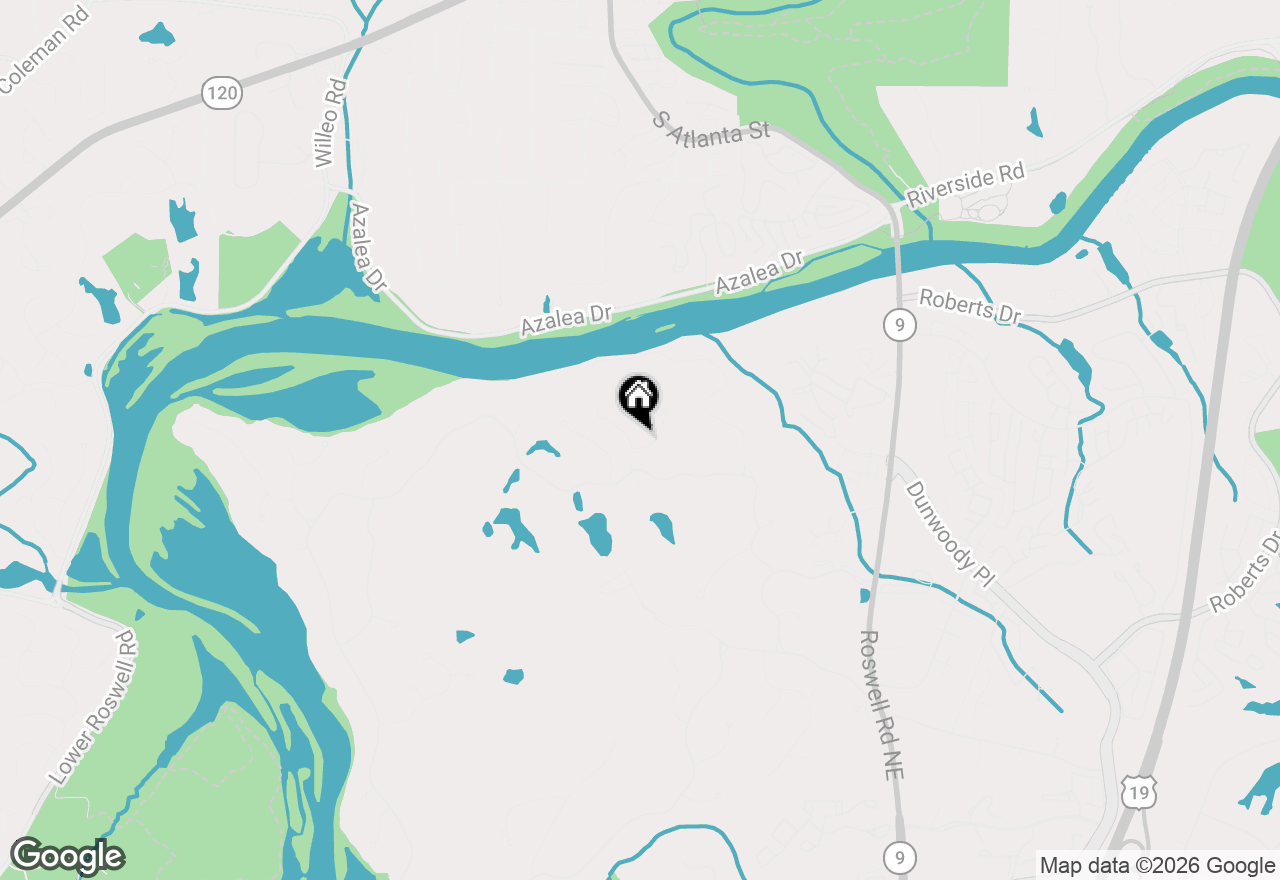 Map of 8865 Buckhorn, Sandy Springs, GA 30350