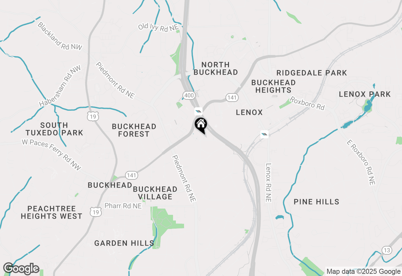 Map of 32 Highland Drive Ne, Atlanta, GA 30305