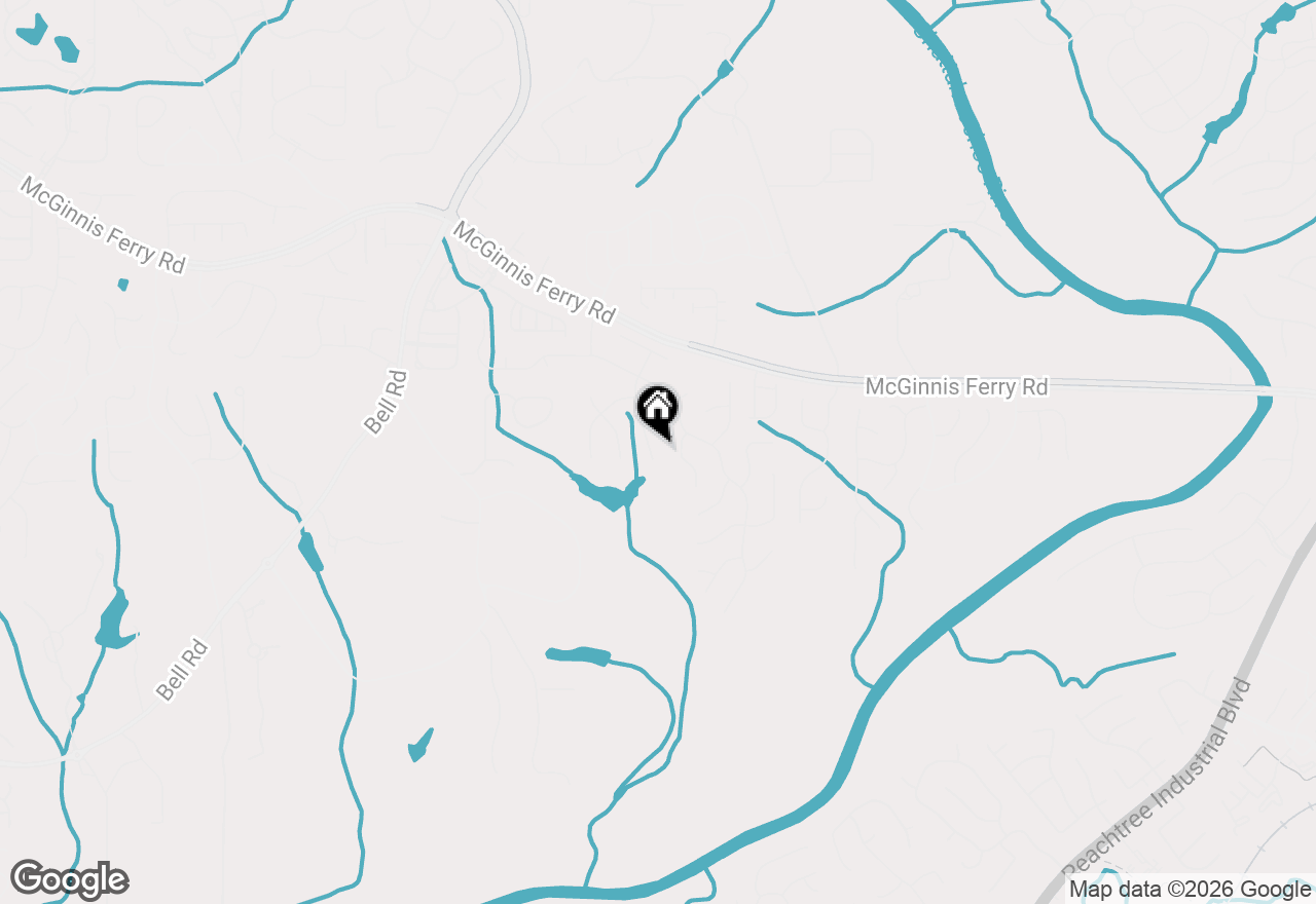 Map of 790 Potters Bar Lane, Johns Creek, GA 30024