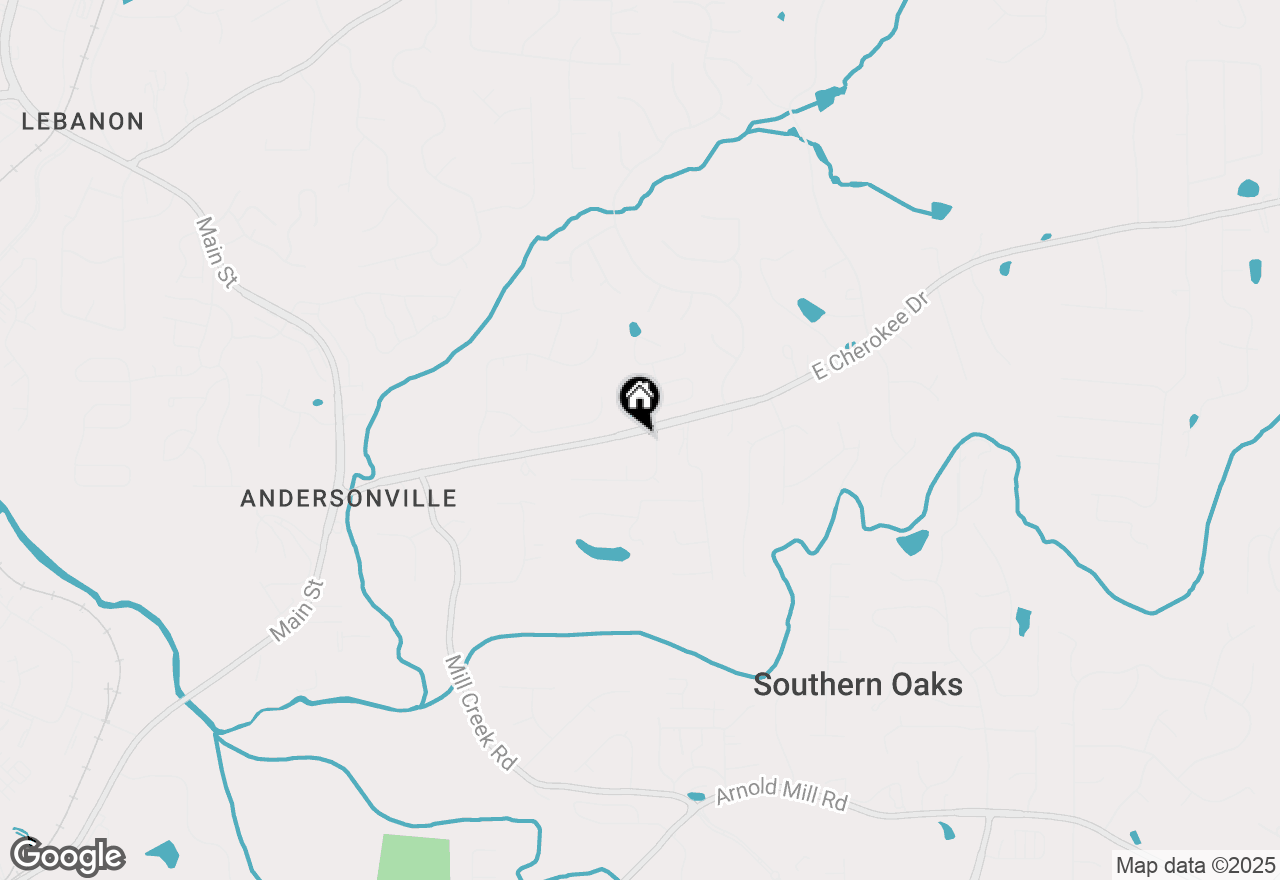 Map of 2088 E Cherokee Drive, Woodstock, GA 30188