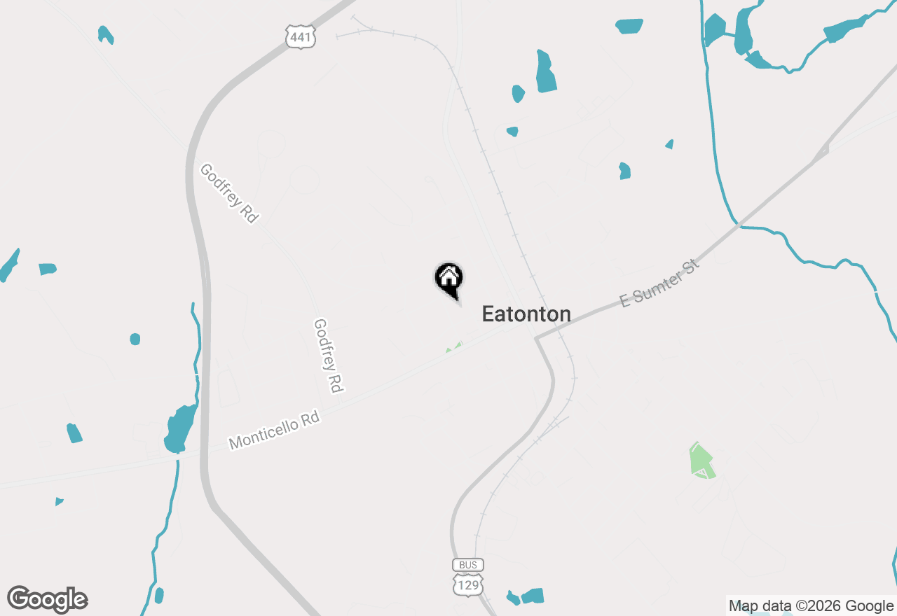Map of 307 Wayne Street, Eatonton, GA 31024