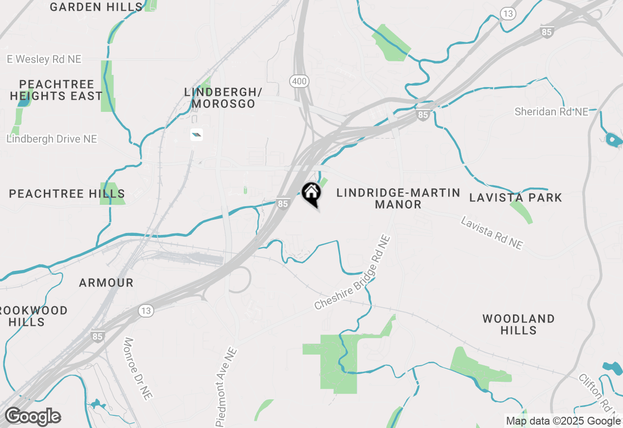 Map of 2287 Armand Road Ne, Atlanta, GA 30324