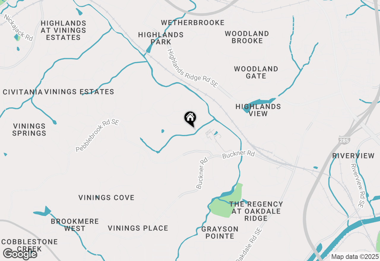 Map of 1358 Wynbrook Trace, Smyrna, GA 30126
