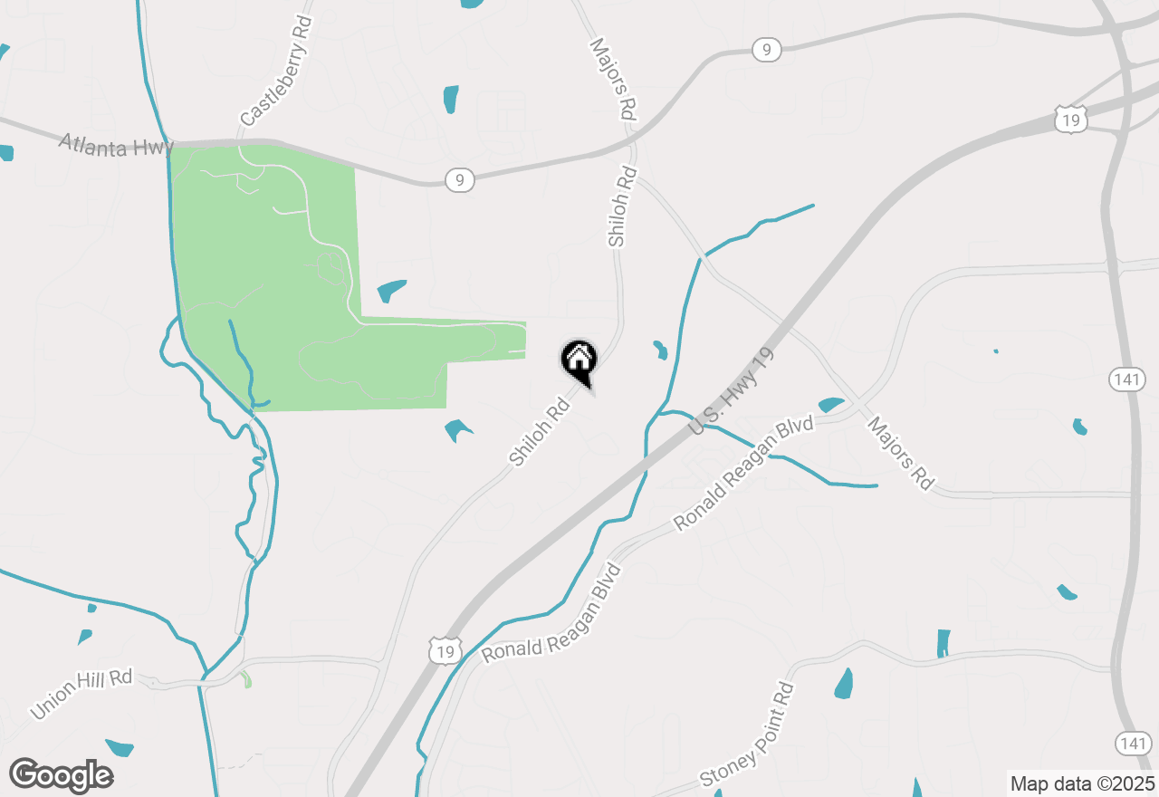 Map of 4521 Shiloh Road, Cumming, GA 30040