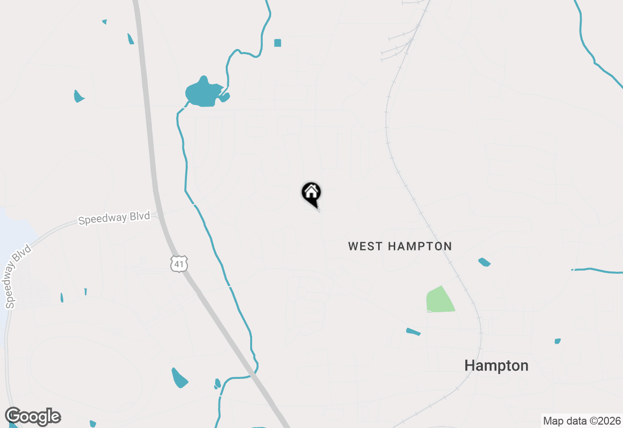 Map of 1209 N Hampton Drive, Hampton, GA 30228
