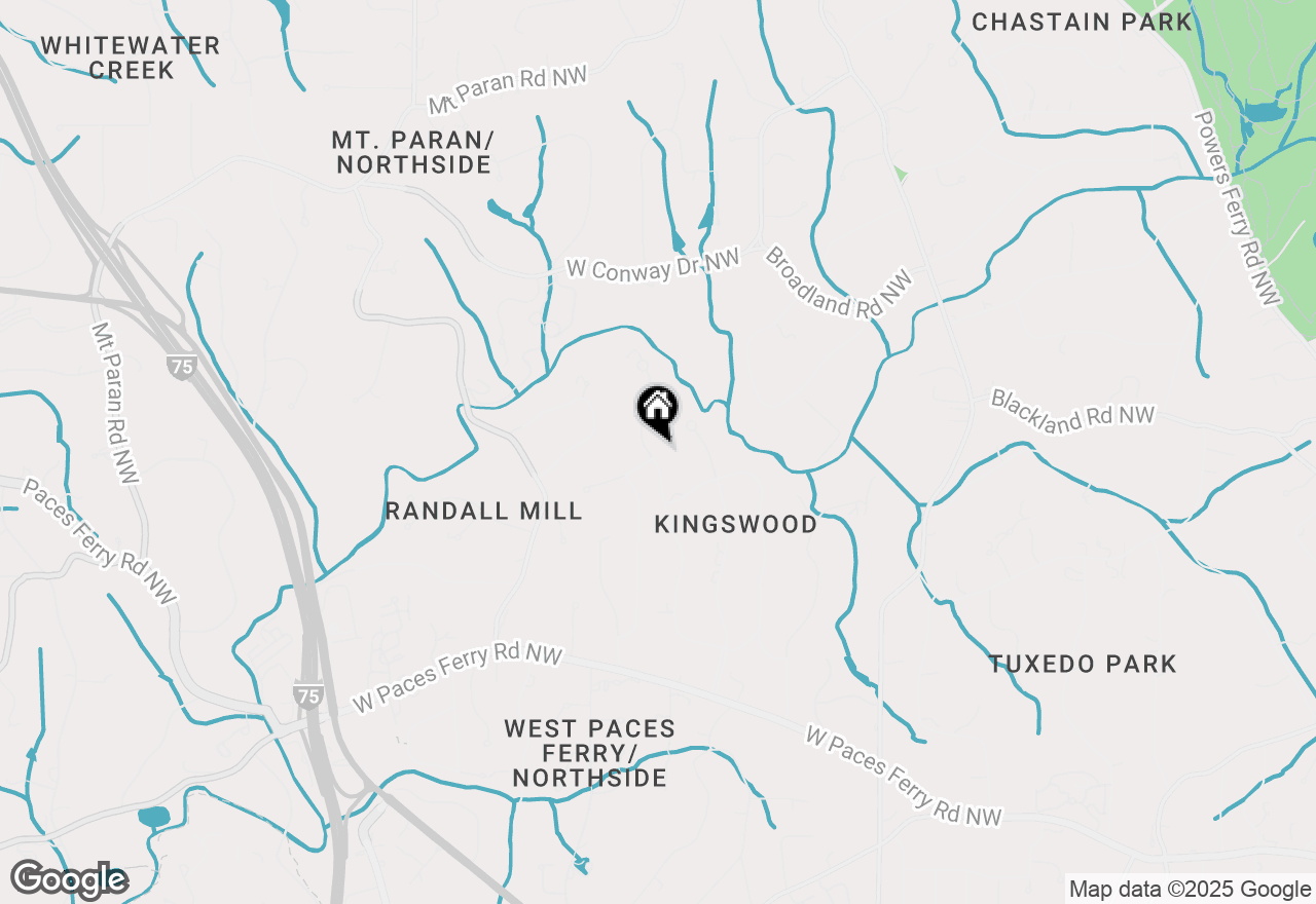 Map of 3741 Dumbarton Road Nw, Atlanta, GA 30327