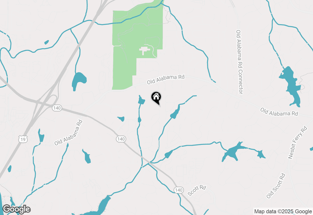 Map of 1360 Terramont Drive, Roswell, GA 30076
