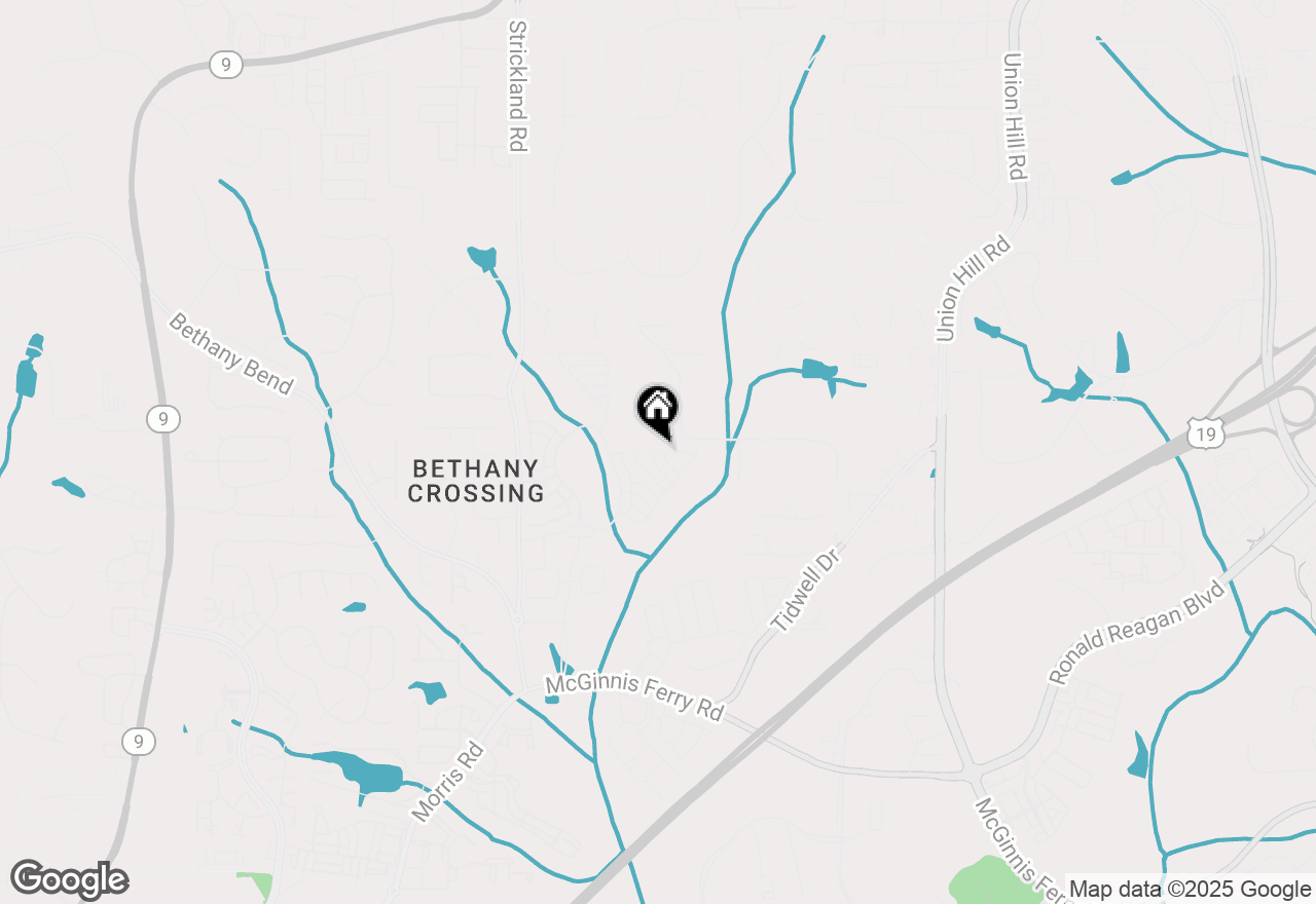 Map of 670 Fieldcrest Park Lane, Alpharetta, GA 30004