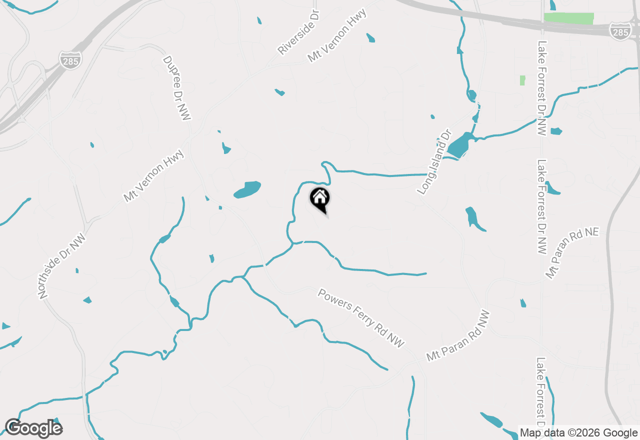 Map of 5250 London Drive, Atlanta, GA 30327