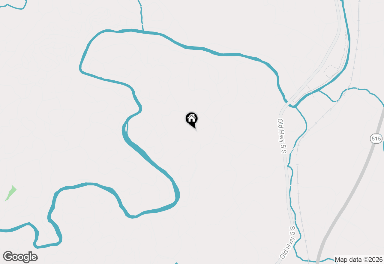 Map of 161 Foxhound Court, Ellijay, GA 30540