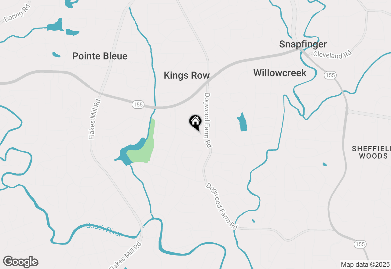 Map of 4210 Pepperdine Drive, Decatur, GA 30034
