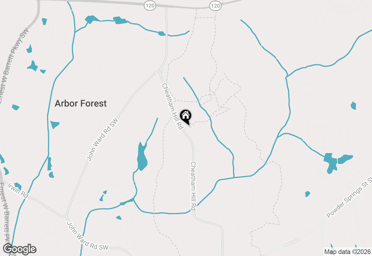 Map of 925 Cheatham Hill Road Sw, Marietta, GA 30064