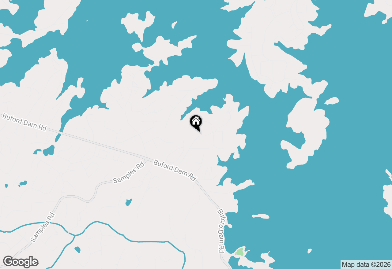 Map of 3045 Hitt Road, Cumming, GA 30041