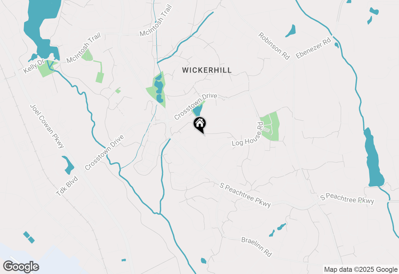 Map of 407 Deergrass Trail, Peachtree City, GA 30269
