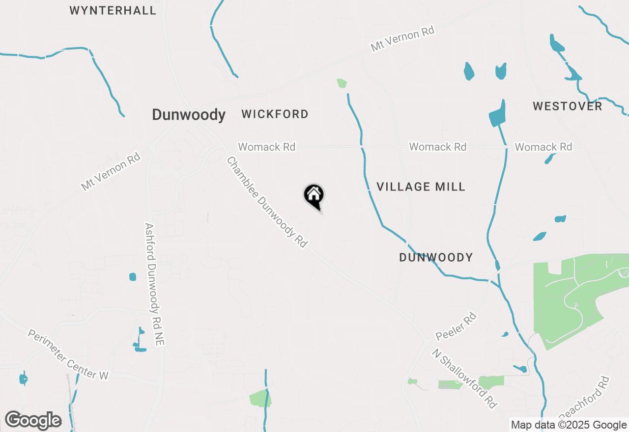 Map of 1561 Springfield Court, Atlanta, GA 30338