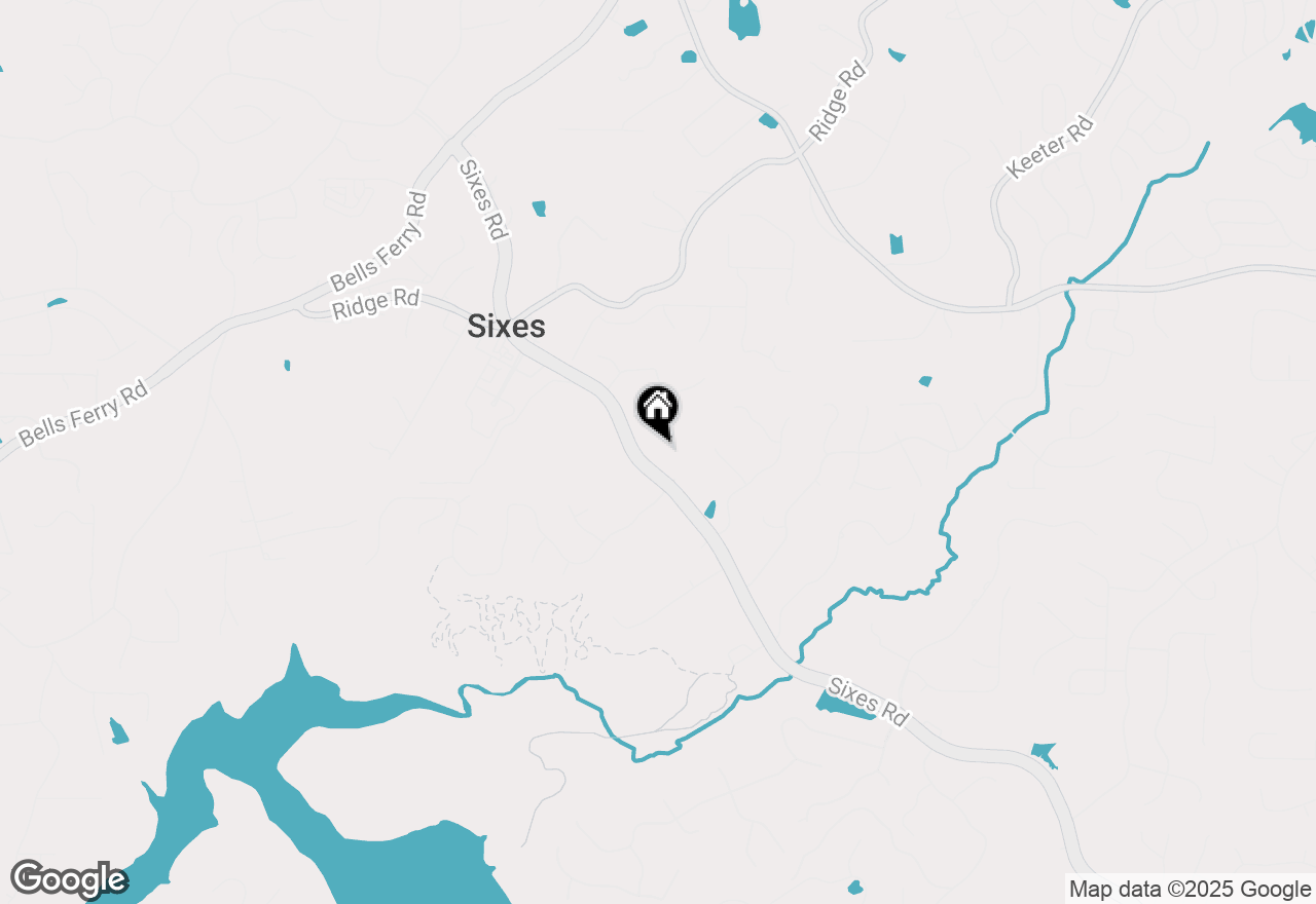 Map of 2784 Sixes Road, Canton, GA 30114